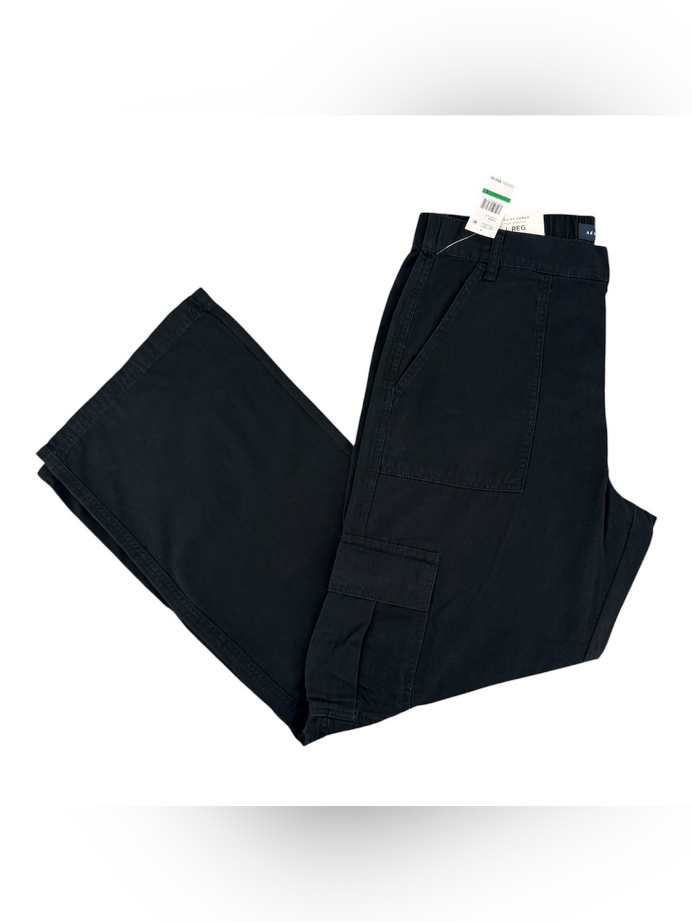 Aeropostale New Women’s L Reg Black Non-Stretch Utility Cargo Pant
